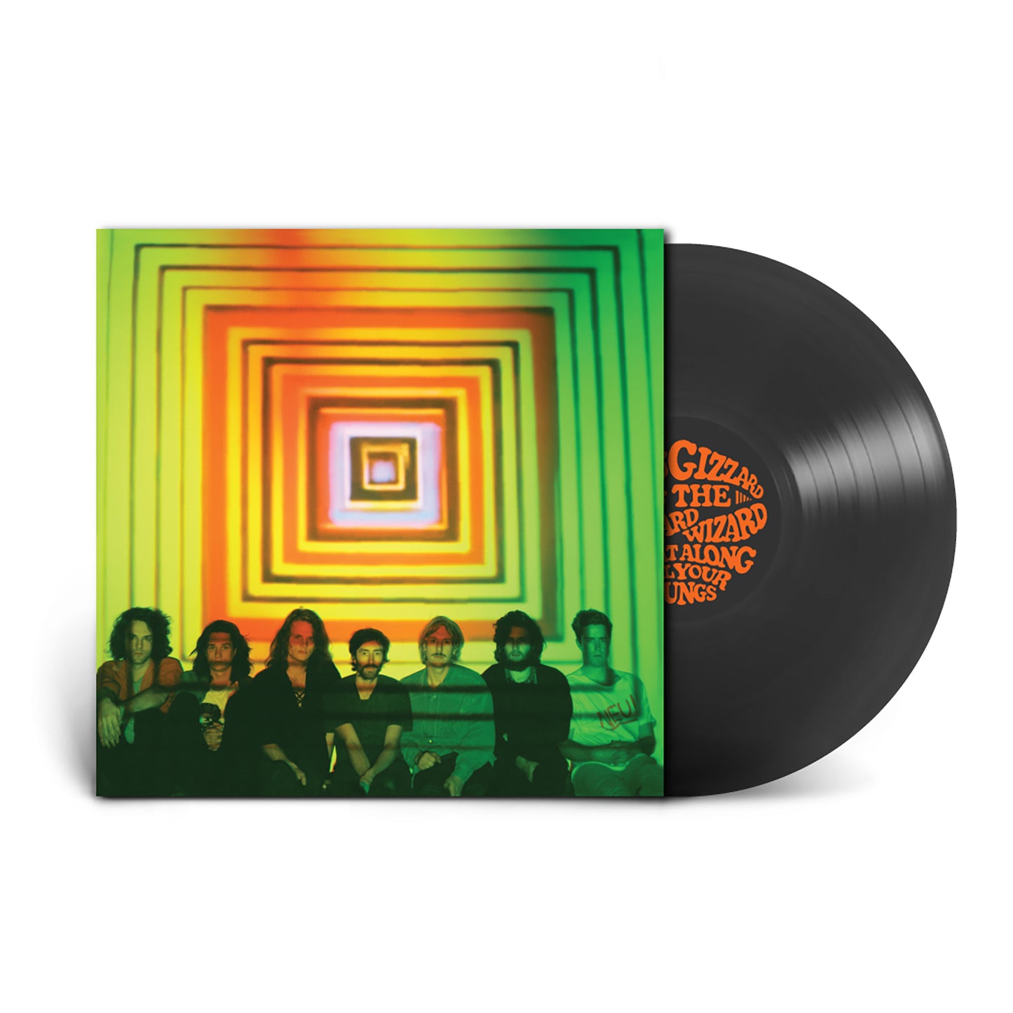 KING GIZZARD & THE LIZARD WIZARD, Float Along - Fill Your Lungs (Injection Molded Pet Ecosonic LP) (P(Doom) Records; PDOOM9904, UK 2026 Reissue, Printed Inner, 180g 12" Injection-Molded Tran LP NEW/NEW - PRE-ORDER