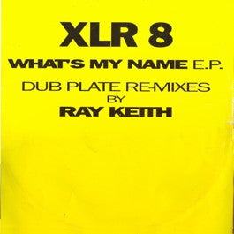 Image of Front Cover of 12" - VG/G+ - WOTS MY CODE, XLR 8 - What's My Name EP (Dub Plate Re-mixes) (Advance; ADV 001, UK 1993), Light marks only & a minor warp, plays well. Ring wear to sleeve., - 2526244E