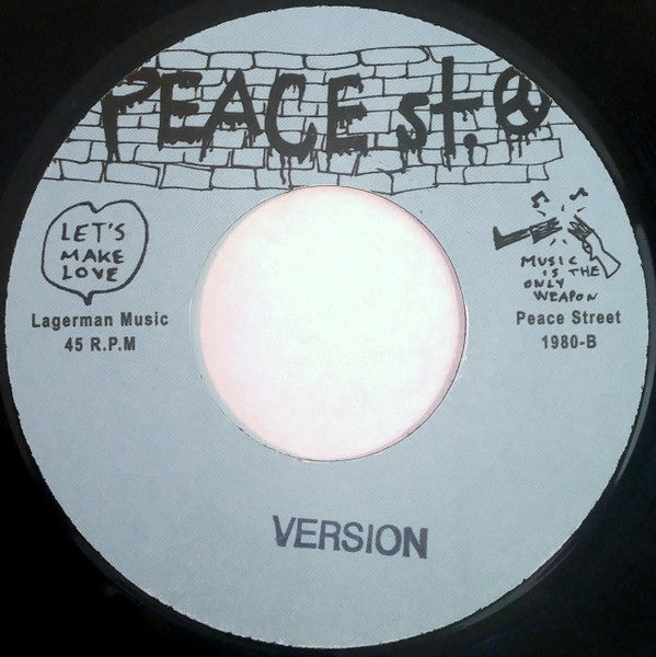 Image of Back Cover of 7" - /EX - MIGHTY MO AND THE WINCHESTER SEVEN, The Next Message (Peace St.; 1980 , Finland 2007, Plain slevee, Instrumental cover of Grandmaster Flash ), , - 3226198E