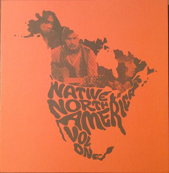 Image of Front Cover of 3xLP - VG+/VG+ - VARIOUS ARTISTS, Native North America (Vol.1) : Aboriginal Folk, Rock and Country 1966-1985 (Light In The Attic; LITA103LP, US 2014, Box Set, Slipcase, 3 Pasteback Textured Sleeves, 64 Page Book), Obi cut off shrinkwrap. Light corner wear to slipcase., - 3826295E