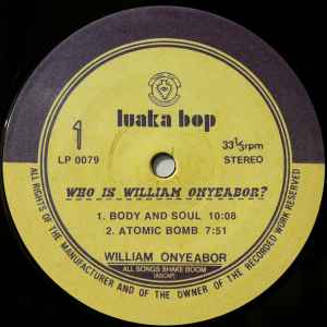 Image of Label Cover of 3xLP - VG+/VG+ - WILLIAM ONYEABOR, World Psychedelic Classic 5 : Who Is William Onyeabor? (Luaka Bop; 680899007917, US 2013, Gatefold, 3 Inner), , - 3346131S