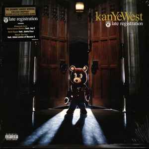 Image of Back Cover of 2545173S: 2xLP - KANYE WEST, Late Registration (Roc-A-Fella Records; 9885652, UK 2005, Picture Sleeve) Edge Wear, Corner Crease VG/G