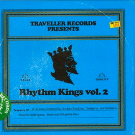 Image of Front Cover of 2x12" - VG+/VG+ - VARIOUS , Rhythm Kings Vol. 2 (Traveller Records; TRA0262LP, Finland 2014, Picture Sleeve), Shrink-wrap slightly ripped, - 1016494C