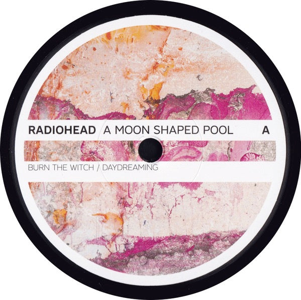 Image of Label Cover of 2xLP - VG/VG - RADIOHEAD, A Moon Shaped Pool (XL Recordings ; XLLP790, Europe 2016, Embossed Gatefold With Metallic Ink, 2 Inners, 180 Gram Black Vinyl. Optimal Pressing.), A few hairlines, edge wear, cover scuffs, - 3146273S