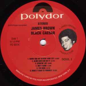 Image of Label Cover of LP - VG+/VG+ - JAMES BROWN, Black Caesar (Polydor Red Label; PD 6014 / 245 2004, US 1998 Reissue, Picture Sleeve), , - 1826010E