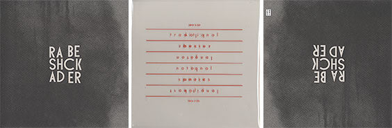 Image of Back Cover of LP - VG+/VG+ - RASHAD BECKER, Traditional Music Of Notional Species Vol. I (Pan; PAN 34, Germany 2013, Textured Sleeve With Printed Plastic Outer, Inner), A handful of small hairlines, but still a good VG+, - 3326203E