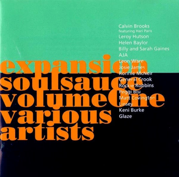 Image of Front Cover of 2xLP - VG+/VG+ - VARIOUS, Expansion Soul Sauce Volume One (Expansion; LPEXP 1, UK 1992, Picture Sleeve), , - 2526468E