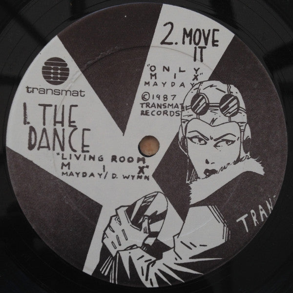 Image of Back Cover of 12" - /VG - RYTHIM IS RYTHIM , Nude Photo / The Dance (Living Room Mix) / Move It (Only Mix) (Transmat; MS-002, US 1987, Plain Sleeve, Alan Oldham Black And White Artwork. Archer In Matrix), strong VG, Early detroit techno ultra-classic from the man himself, Derrick May. Killer DX basslines over 909 drums and beautiful string arrangements. Original with artwork from Alan Oldham! - 4346128S