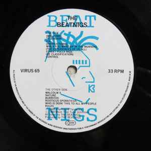 Image of Label Cover of LP - VG/VG+ - BEATNIGS, Beatnigs (Alternative Tentacles; VIRUS65, UK 1988, Booklet, pre Disposable Heroes Of Hiphoprisy), Light edge & ring wear, - 4246012S