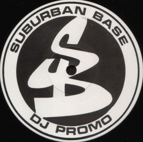 Image of Back Cover of 12" - /G - DJ KROME & MR TIME, The Slammer / Into The Night (Suburban Base; SUBBASE 26, UK 1993, Promo, Plain Sleeve), Has some light marks and a warp, will play on most turntables., - 2626058E