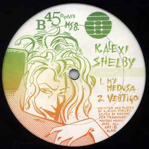 Image of Back Cover of 12" - /G+ - K. ALEXI SHELBY, All For Lee-Sah (Transmat; MS 8, US 1989), noticeable rub/scuff marks side b otherwise whispy hairlines only, - 2146208S