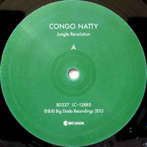 Image of Label Cover of 2xLP - EX/EX - CONGO NATTY, Jungle Revolution (Big Dada; BD227LC-12885, UK 2013, 2 Inners), Opened Instore, Still In Stickered Shrinkwrap, - 2746187S