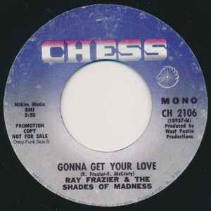 Image of Back Cover of 7" - /EX - VIBRATIONS / RAY FRAZIER & THE SHADES OF MADNESS, Shake It Up / Gonna Get Your Love (Chess; CH 2106, US Reissue), , - 3026237E