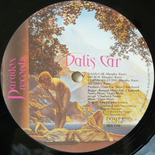 Image of Label Cover of 3315316C: LP - DALI'S CAR, The Waking Hour (Paradox Records; DOXLP 1, UK 1984, Gatefold With Spine To The Right, Mick Karn (Japan) & Peter Murphy (Bauhaus)) Has a tiny warp, DNAP. VG/VG+