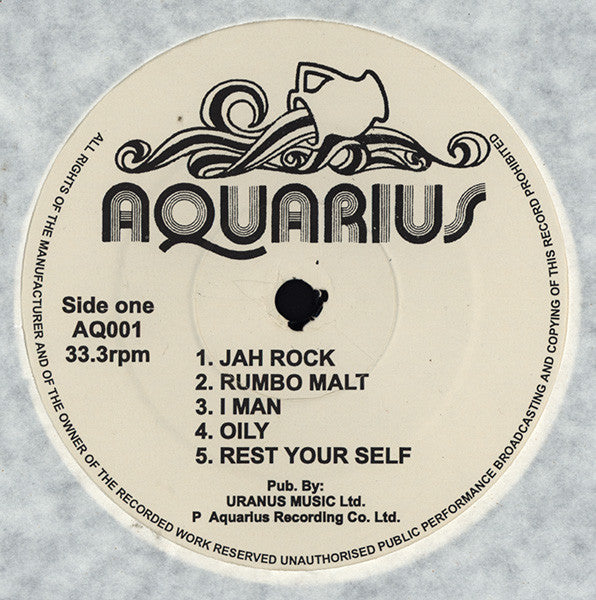 Image of Label Cover of LP - VG+/VG+ - HERMAN CHIN LOY, Aquarius Dub (Aquarius; AQLP001, UK Reissue, Picture Sleeve), , - 3146114S