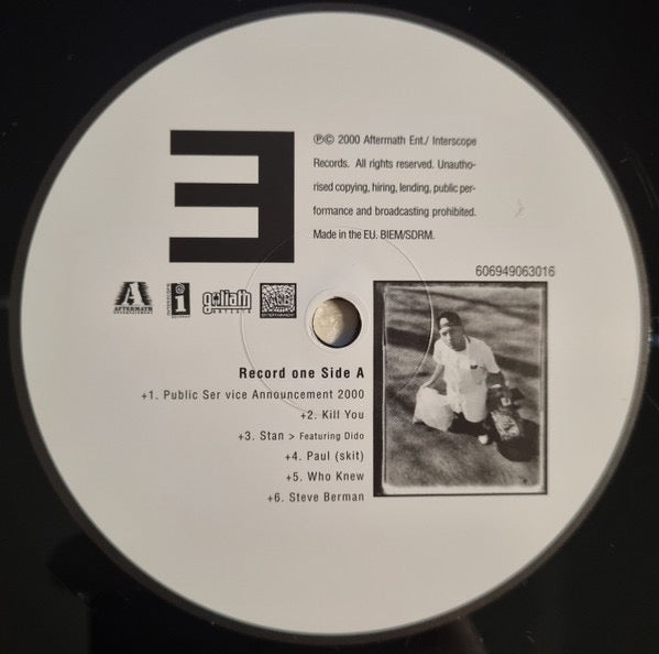 Image of Label Cover of 2xLP - NEW/NEW - EMINEM, The Marshall Mathers LP (Aftermath Records; 4906291, Europe 2013 Reissue, Insert), , - 2716447C