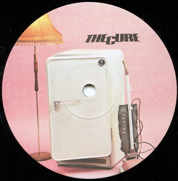 Image of Label Cover of 4625141E: LP - THE CURE, Three Imaginary Boys (Fiction Records; 0602547875327, Europe 2016 Reissue, Inner, 180 Gram Vinyl) Strong VG VG+/VG
