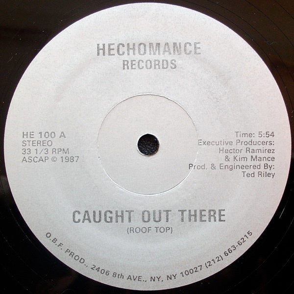 Image of Front Cover of 12" - /VG+ - ROOF TOP, Caught Out There (Hechomance Records; HE 100, US 1987, Plain Sleeve), , - 1046319S
