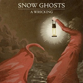 Image of Front Cover of 4745315S: LP - SNOW GHOSTS, A Wrecking (Houndstooth; HTH034, UK 2015, Textured Sleeve, Inner) Opened Instore, Still In Shrinkwrap EX/EX