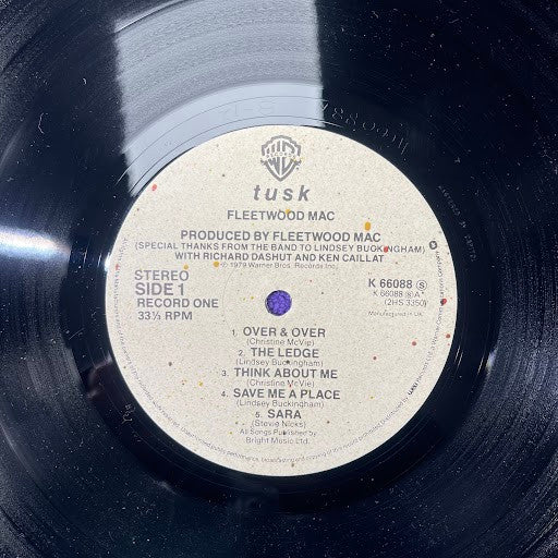 Image of Label Cover of 2xLP - VG/VG - FLEETWOOD MAC, Tusk (WB; K66088, UK 1979, Embossed Sleeve, 4 Inners), , - 4126024E