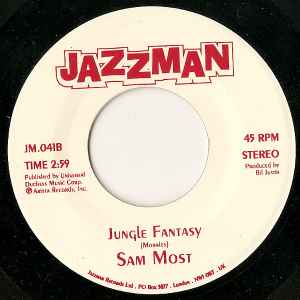 Image of Back Cover of 7" - /EX - SAM MOST, Plop-Plop Boom/ Jungle Fantasy (Jazzman; JM.041, UK 2005 Reissue), , - 3126178E