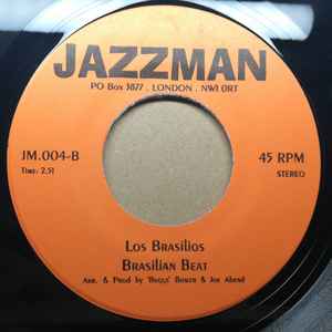 Image of Back Cover of 7" - /G+ - DEE FELICE TRIO / LOS BRASILIOS, Nightingale / Brasilian Beat (Jazzman; JM.004, UK 1999 Reissue), Lighter marks only, - 1616448C
