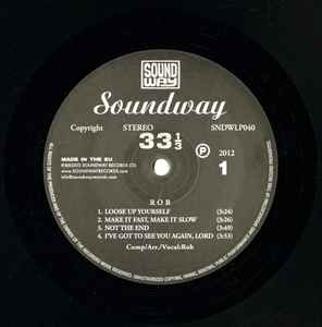 Image of Label Cover of LP - VG+/VG+ - ROB, Make It Fast, Make It Slow (Soundway; SNDWLP 040, UK 2012 Reissue), Hype stickered shrink, - 4016442C