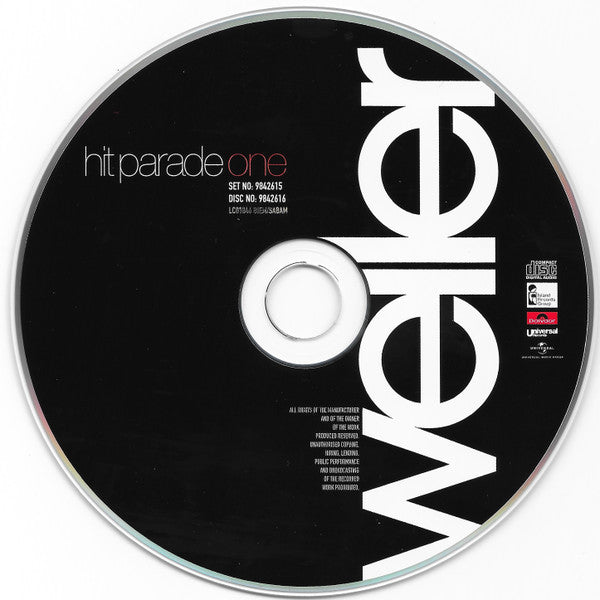 Image of Label Cover of 4xCD - VG/VG - PAUL WELLER, THE JAM, THE STYLE COUNCIL, Hit Parade (Island; 9842615, Europe 2006, Box Set), , - 1216527C