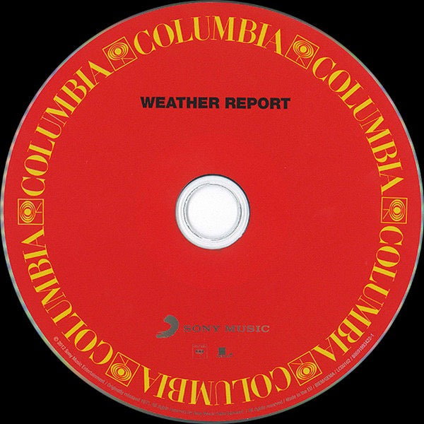 Image of Label Cover of 7xCD - VG+/VG+ - WEATHER REPORT, The Columbia Albums 1971-1975 (Columbia; 88691993422, Europe 2012, Box Set, Booklet), , - 1916101C