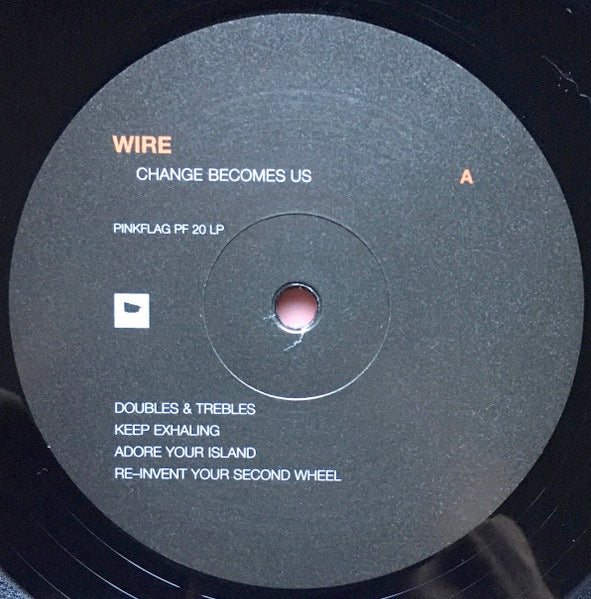 Image of Label Cover of 2xLP - VG+/VG+ - WIRE, Change Becomes Us (PInk Flag; PF20LP, Europe 2013, Gatefold), , - 4226281E