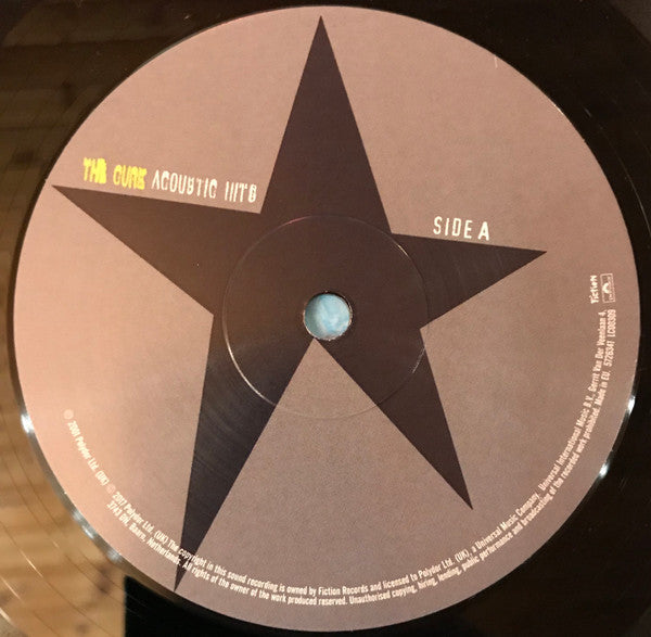Image of Label Cover of 2xLP - NEW/NEW - THE CURE, Acoustic Hits (Polydor ; 5726340, UK 2017 Reissue, Gatefold, 2 Inners, 180 Gram), , - 1436043E