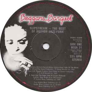 Image of Label Cover of 2xLP - VG/VG+ - VARIOUS, Slipstream - Best of British Jazz funk (Beggars Banquet; BEGA 31, UK 1981, Gatefold), One light mark on D1 not affecting play. Light ringwear & storage wear on sleeve. , - 4246280S