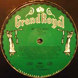 Image of Label Cover of 10" - VG/G+ - BEASTIE BOYS, Get It Together / Sabotage (Grand Royal; 10CL 716, UK 1994, Picture Sleeve), , - 1816326C