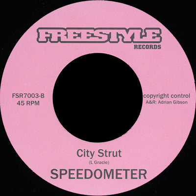 Image of Back Cover of 7" - EX/EX - SPEEDOMETER, Work It Out / City Strut (Freestyle Records ; FSR7003, UK 2005, Company Sleeve), , - 2926107E
