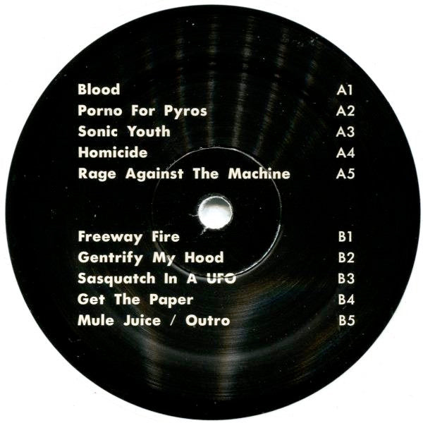 Image of Label Cover of LP - EX/M - YOUR OLD DROOG, Kinison (Self-released (Fat Beats Dist.); YOD 002, US 2015, White Vinyl), Still sealed but shrink starting to tear., - 1616394C