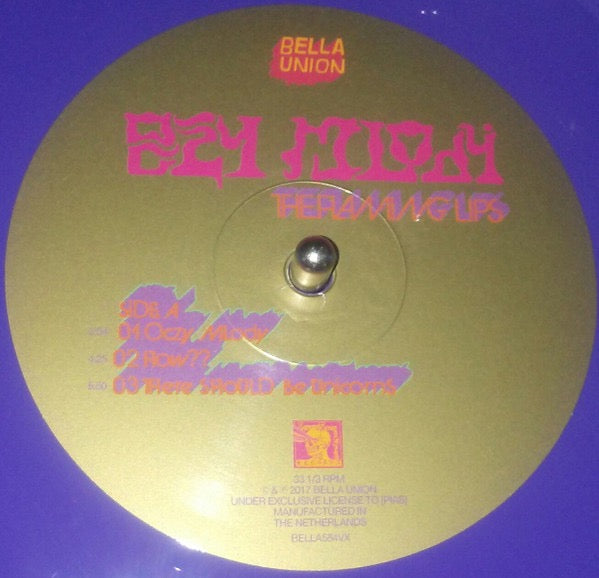 Image of Label Cover of 5015158C: 2xLP - THE FLAMING LIPS, Oczy Mlody (Bella Union ; BELLA584VX, Europe 2017, Gatefold, 2 Inners, Purple & Orange Vinyl With Red 7") VG/VG
