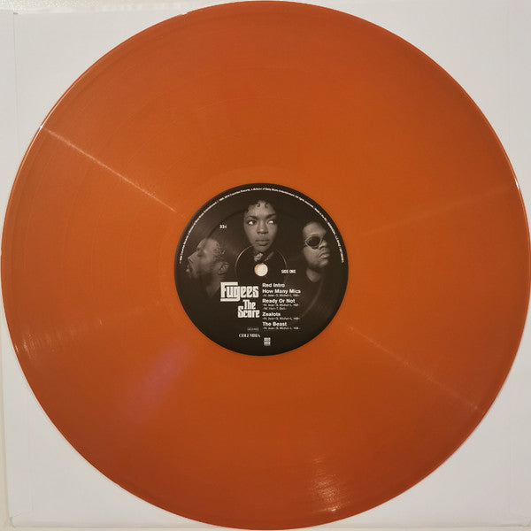 Image of Label Cover of 2xLP - NEW/NEW - FUGEES, The Score (Columbia; 19075883501, Europe 2018 Reissue, Insert, Orange Vinyl), , - 6016049C
