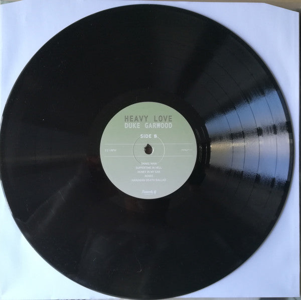 Image of Label Cover of LP - EX/EX - DUKE GARWOOD, Heavy Love (Heavenly; HVNLP111, UK 2015, Gatefold), , - 0846321S