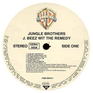 Image of Label Cover of LP - VG/VG - JUNGLE BROTHERS, J. Beez Wit The Remedy (Warner Bros; 7599-26679-1 , Germany 1993, Picture Sleeve), , - 4046293S