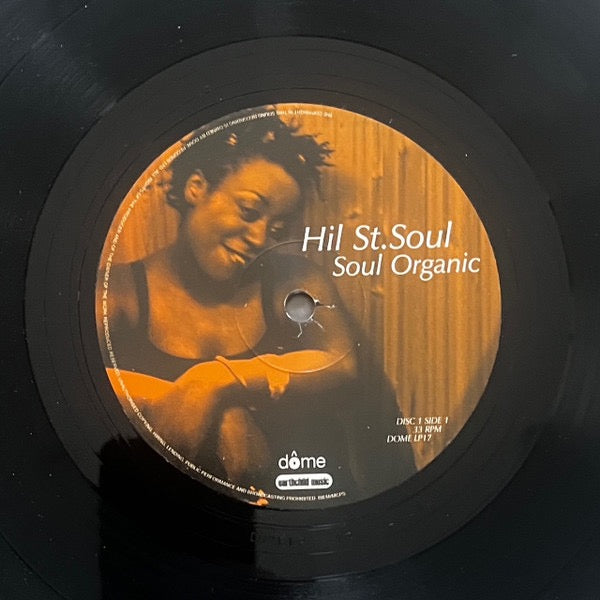 Image of Label Cover of 2xLP - VG/VG - HIL ST SOUL, Soul Organic (Dome; 17, UK 2000, Insert), Liquid stains to sleeve., - 3316263C