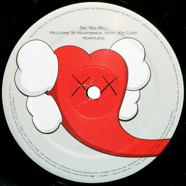 Image of Label Cover of 2xLP - NEW/NEW - KANYE WEST, 808s & Heartbreak (Roc-A-Fella Records; 1787281, US 2014 Reissue, Double Gatefold, 2 Inserts, Deluxe Collector's set/With CD), , - 2916325C