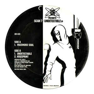 Image of Front Cover of 12" - /VG - SCAN 7, Undetectible EP (Underground Resistance; UR-031, US 1995), , - 4416096C