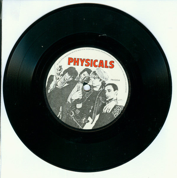 Image of Label Cover of 3725172E: 7" EP - PHYSICALS, All Sexed Up (Physical Records; PR/001, UK 1978, Picture Sleeve) Strong VG+ Throughout VG+/VG+