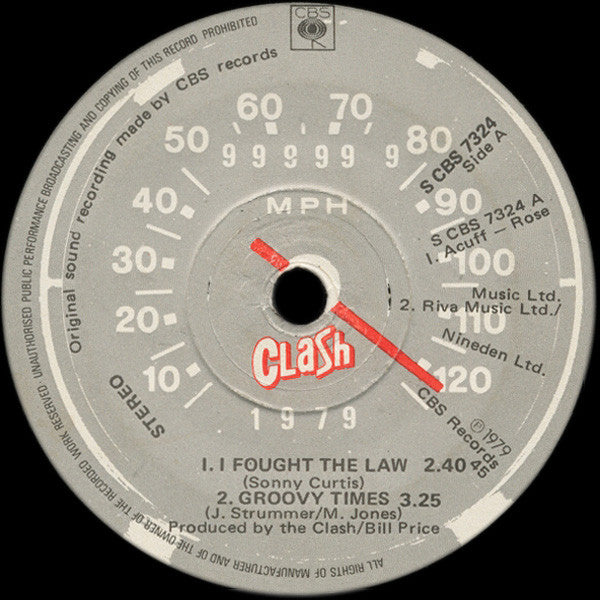 Image of Label Cover of 7" EP - VG/G+ - CLASH, The Cost Of Living E.P. (CBS; S CBS 7324, UK 1979, Gatefold Flipback Sleeve, Inner), Light fogging, light marks, tiny warp. Edge wear., - 2516152C