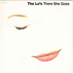 Image of Front Cover of 7" - VG/G+ - THE LA'S, There She Goes (Go! Discs Silver Injection Labels; GOLAS 5, UK 1990, Picture Sleeve), A little fogged, sleeve is a bit grubby., - 4316624C
