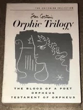Image of Front Cover of 3xDVD - VG+/VG+ - JEAN COCTEAU, Orphic Trilogy (The Criterion Collection; , US 2000, Box Set, Region 1 US), , - 2736165E