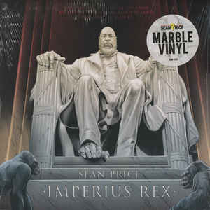 Image of Front Cover of LP - VG+/VG+ - SEAN PRICE, Imperius Rex (Duck Down; DDM LP 2525, USA & Canada 2017, Grey Marble Vinyl), Opened Instore, - 2646191S