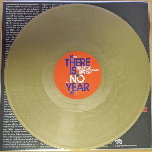 Image of Label Cover of LP - EX/EX - ALGIERS, There Is No Year (Matador; OLE14391LPXE, UK 2020, Mirrorboard Sleeve, Inner, Gold Vinyl; Limited Edition; With 7" ), , - 3826091E