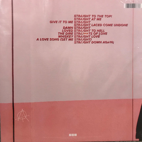 Image of Back Cover of 0725184E: LP - JOSH T. PEARSON, The Straight Hits! (Mute; STUMM419, UK 2018, Inner, Pink Vinyl) EX/EX