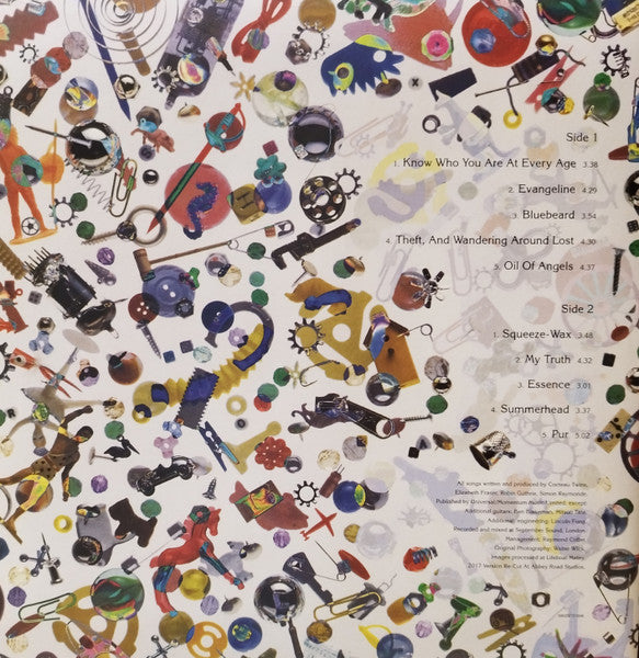 Image of Label Cover of LP - NEW/NEW - COCTEAU TWINS, Four-Calendar Caf (Fontana; UMCLP094, Europe 2024 Reissue, Inner), , - 3536187E